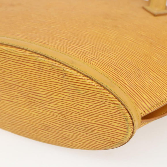 LOUIS VUITTON Epi Saint Jacques Handtas Geel M52279 LV Auth 172034