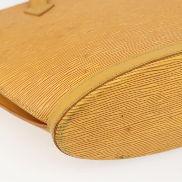 LOUIS VUITTON Epi Saint Jacques Handtas Geel M52279 LV Auth 172034