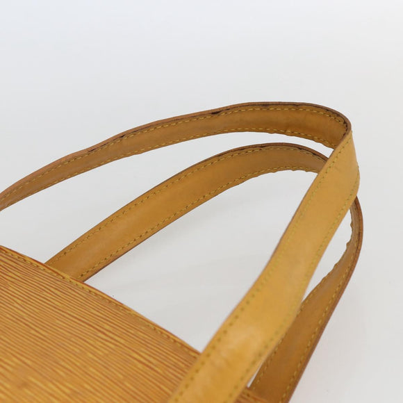 LOUIS VUITTON Epi Saint Jacques Handtas Geel M52279 LV Auth 172034