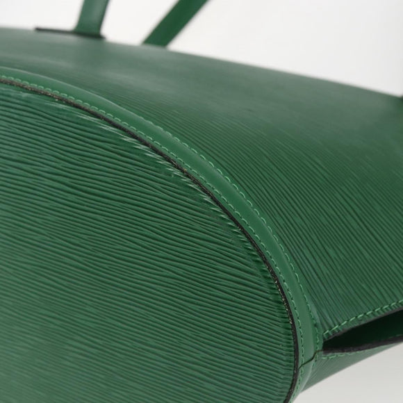 LOUIS VUITTON Epi Saint Jacques Shopping Bag Green M52274 LV Auth 172035