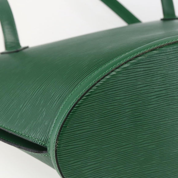 LOUIS VUITTON Epi Saint Jacques Shopping Bag Green M52274 LV Auth 172035