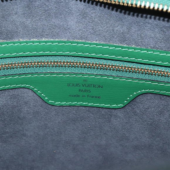 LOUIS VUITTON Epi Saint Jacques Shopping Bag Green M52274 LV Auth 172035