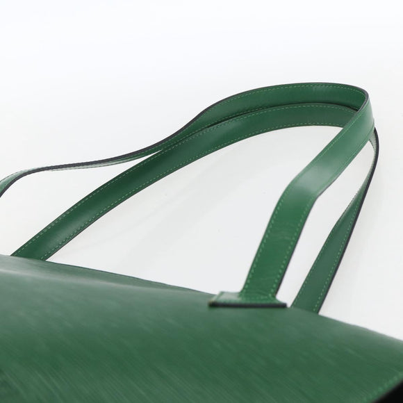 LOUIS VUITTON Epi Saint Jacques Shopping Bag Green M52274 LV Auth 172035