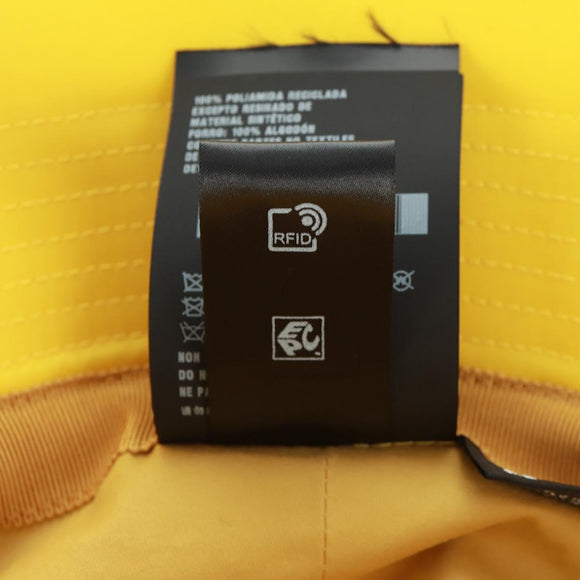 PRADA Hat Nylon Yellow Auth 172043M