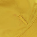 PRADA Hat Nylon Yellow Auth 172043M-5