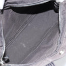 HERMES Her Line PM Hand Bag Canvas Gray Auth 172046-16