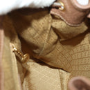 GUCCI Bamboo Backpack Suede Brown Gold 003 2852 0030 0 Auth 172054-21