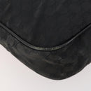 GUCCI GG Canvas Schoudertas Zwart Zilver 114269 Auth 172056-16