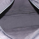 HERMES Her Line Tote MM Hand Bag Canvas Gray Silver Auth 172061-10