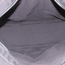 HERMES Her Line Tote MM Hand Bag Canvas Gray Silver Auth 172062-11