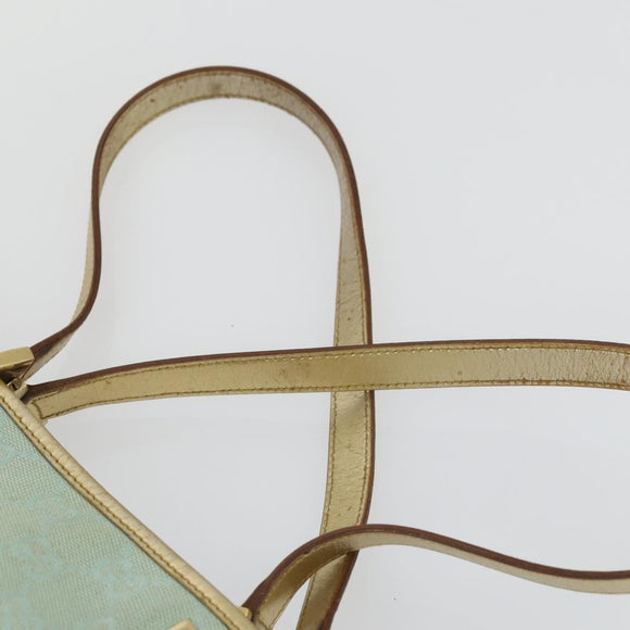 GUCCI GG Canvas Shoulder Bag 2 Set Baby Blue Beige Auth 172063