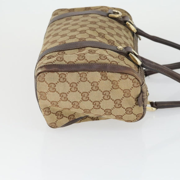 GUCCI GG Canvas Shoulder Bag 2 Set Baby Blue Beige Auth 172063