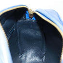 CHANEL Matelasse Chain Shoulder Bag Silk Multicolor Gold CC Auth 172070SAV-18