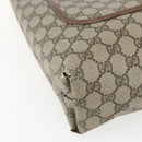 GUCCI GG Supreme Web Sherry Line Tote Bag PVC Beige Red 39 02 003 Auth 172074-14