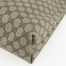 GUCCI GG Supreme Web Sherry Line Tote Bag PVC Beige Red 39 02 003 Auth 172074-15