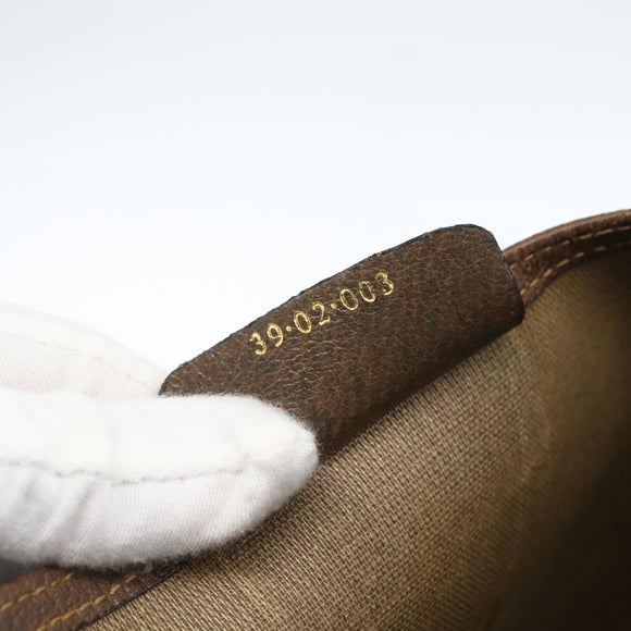 GUCCI GG Supreme Web Sherry Line Tote Bag PVC Beige Red 39 02 003 Auth 172074