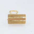 LOUIS VUITTON Porte Cles Speedy Unclusion Charm Gold Tone M65416 LV Auth 172077-14