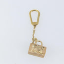 LOUIS VUITTON Porte Cles Speedy Unclusion Charm Gold Tone M65416 LV Auth 172077-2