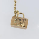 LOUIS VUITTON Porte Cles Speedy Unclusion Charm Gold Tone M65416 LV Auth 172077-4