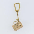 LOUIS VUITTON Porte Cles Speedy Unclusion Charm Gold Tone M65416 LV Auth 172077-5