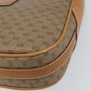 GUCCI Micro GG Supreme Shoulder Bag PVC Beige Gold 001 41 4425 Auth 172085-15