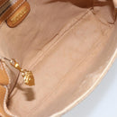 GUCCI Micro GG Supreme Shoulder Bag PVC Beige Gold 001 41 4425 Auth 172085-11