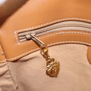 GUCCI Micro GG Supreme Shoulder Bag PVC Beige Gold 001 41 4425 Auth 172085-22