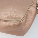 GUCCI Shoulder Bag Leather Pink Gold 308364 Auth 172086A-15