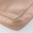 GUCCI Shoulder Bag Leather Pink Gold 308364 Auth 172086A-16