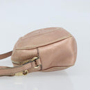 GUCCI Shoulder Bag Leather Pink Gold 308364 Auth 172086A-4