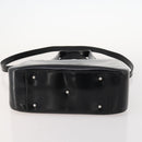 GUCCI Hand Bag Patent leather 2way Black Silver 000 1013 0504 Auth 172095-5