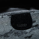 GUCCI Hand Bag Patent leather 2way Black Silver 000 1013 0504 Auth 172095-20
