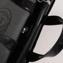 GUCCI Hand Bag Patent leather 2way Black Silver 000 1013 0504 Auth 172095-6