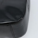 GUCCI Hand Bag Patent leather Black Silver 007 2046 0249 Auth 172096-15