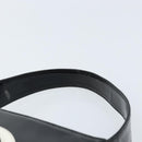 GUCCI Hand Bag Patent leather Black Silver 007 2046 0249 Auth 172096-8