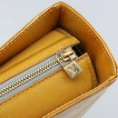 LOUIS VUITTON Monogram Vernis Columbus Tote Bag Gris M91028 LV Auth 172106-18