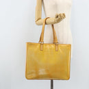 LOUIS VUITTON Monogram Vernis Columbus Tote Bag Gris M91028 LV Auth 172106-24