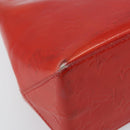 LOUIS VUITTON Monogram Vernis Reade PM Hand Bag Red Rouge M91088 LV Auth 172108-14