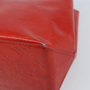 LOUIS VUITTON Monogram Vernis Reade PM Hand Bag Red Rouge M91088 LV Auth 172108-15