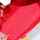 LOUIS VUITTON Monogram Vernis Reade PM Hand Bag Red Rouge M91088 LV Auth 172108-11