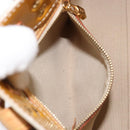 LOUIS VUITTON Monogram Vernis Reade PM Hand Bag Beige M91334 LV Auth 172109-21