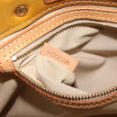 LOUIS VUITTON Monogram Vernis Reade PM Hand Bag Beige M91334 LV Auth 172109-12