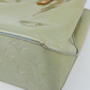 LOUIS VUITTON Monogram Vernis Reade PM Hand Bag Baby Blue LV Auth 172110-8