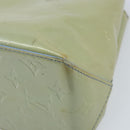 LOUIS VUITTON Monogram Vernis Reade PM Hand Bag Baby Blue LV Auth 172110-16