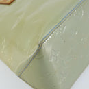 LOUIS VUITTON Monogram Vernis Reade PM Hand Bag Baby Blue LV Auth 172110-17