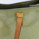 LOUIS VUITTON Monogram Vernis Reade PM Hand Bag Baby Blue LV Auth 172110-9