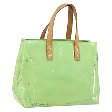 LOUIS VUITTON Monogram Vernis Reade PM Hand Bag Peppermint M91307 LV Auth 172111