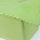 LOUIS VUITTON Monogram Vernis Reade PM Hand Bag Peppermint M91307 LV Auth 172111-16
