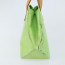 LOUIS VUITTON Monogram Vernis Reade PM Hand Bag Peppermint M91307 LV Auth 172111-3