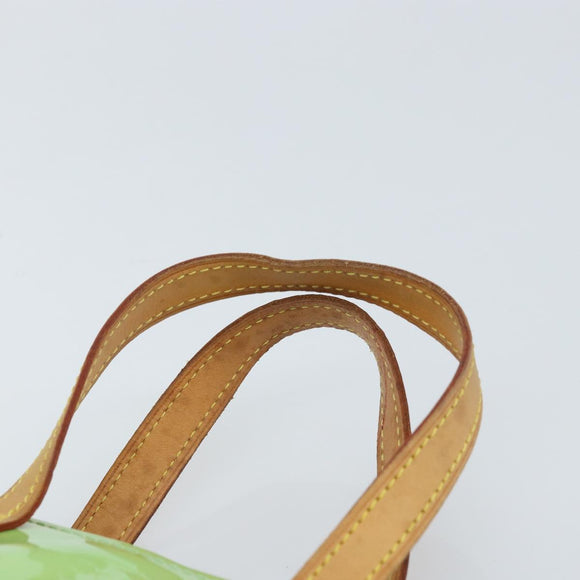 LOUIS VUITTON Monogram Vernis Reade PM Hand Bag Peppermint M91307 LV Auth 172111